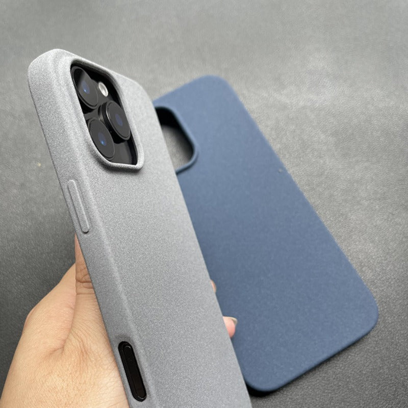 Frosted Solid Color Simple Phone Case For iPhone