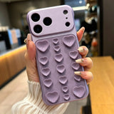 Heart-shaped Cup Frameless Phone Case For iPhone