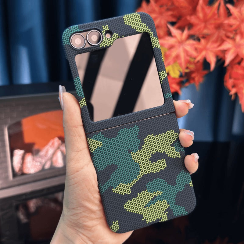 Camouflage Phone Case For Samsung Z Flip