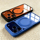 Transparent Wireless Charge Phone Case For iPhone