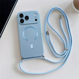 Crossbody Lanyard Magnetic Case For iPhone
