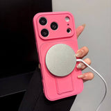 Large View Window Magnetic Phone Case For iPhone