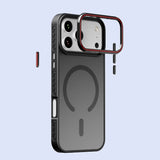 Matte Transparent Magnetic Case For iPhone