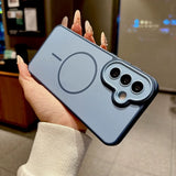 Matte PC Magnetic Case For Samsung