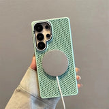 Honeycomb Mesh Cooling Case For Samsung