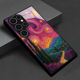 Starry Night Oil Painting Pattern 2D Phone Case For Samsung