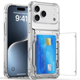 Transparent Flip Phone Case For iPhone