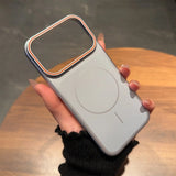Matte Metalic Magnetic Slim Case For iPhone