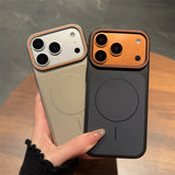 Matte Metalic Magnetic Slim Case For iPhone
