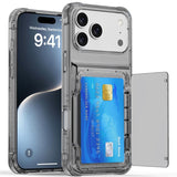 Transparent Flip Phone Case For iPhone