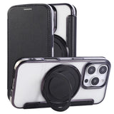 Flip Leather Wallet Rotating Fold Stand Magnetic Phone Case For iPhone