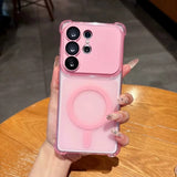 Candy Magnetic Matte Phone Case For Samsung