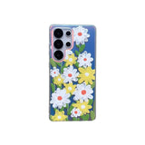 Flower Anti-shock Phone Case For Samsung