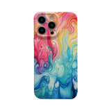 Colorful Oil Painting Phone Case For iPhone