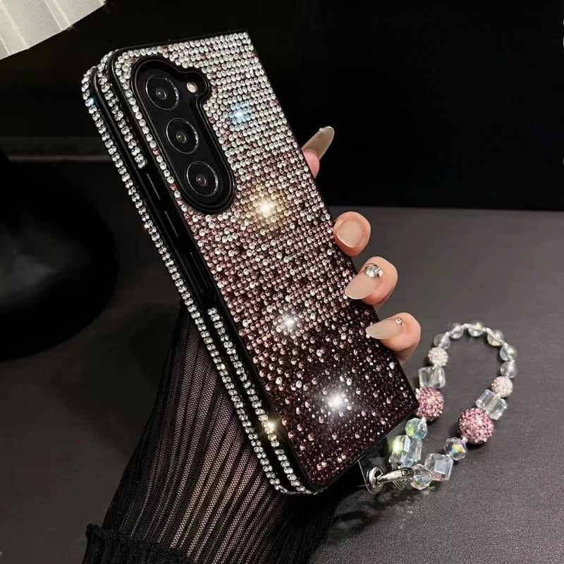 Bling Gradient Full Diamond Case For Samsung