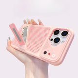 New Summer Heat Dissipation and Breathable Phone Case for iPhone