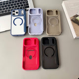 Flip Card Holder Magnetic Phone Case For iPhone