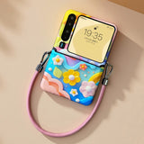 Fresh Flower Phone Case For Samsung Z Flip 7/6/5/4/3