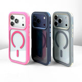 2-in-1 Magnetic Transparent Phone Case For iPhone