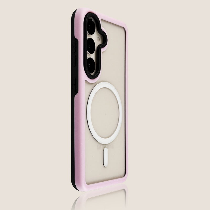 Transparent Acrylic Magnetic Phone Case For Samsung