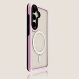 Transparent Acrylic Magnetic Phone Case For Samsung