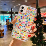 Colorful Tropical Fish Clear Phone Case For iPhone