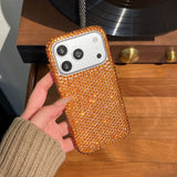 Diamond-encrusted Phone Case For iPhone