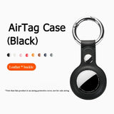 PU Leather Keychain Protective For Airtag Tracker