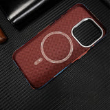 Metal Lens Magnetic Phone Case For iPhone