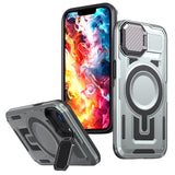 Lens Cover Bracket Anti-fall Magnetic Mobile Phone Case For iPhone