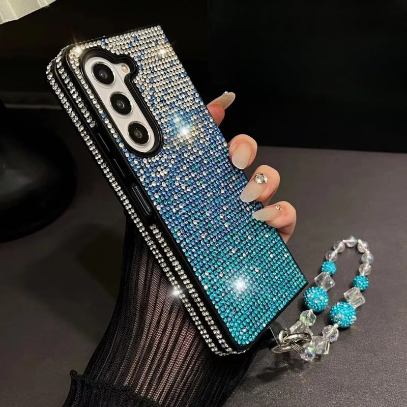 Bling Gradient Full Diamond Case For Samsung