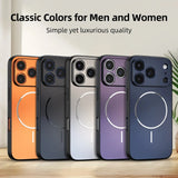 Large Window Matte Lens Protect Phone Case For iPhone