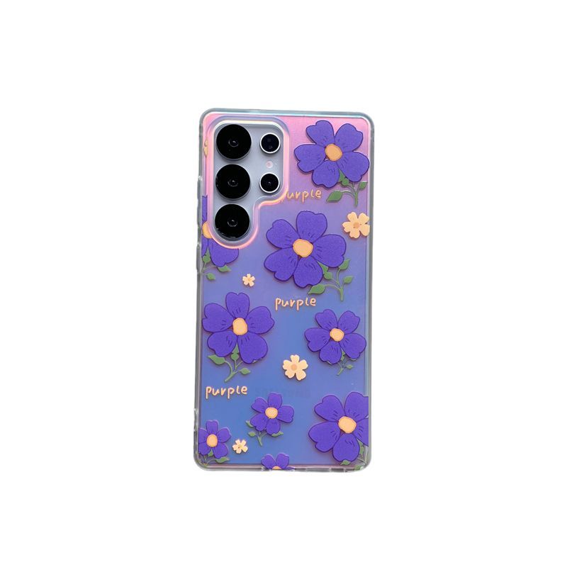 Flower Anti-shock Phone Case For Samsung