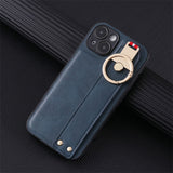 Leather Phone Case with Lanyard For iPhone