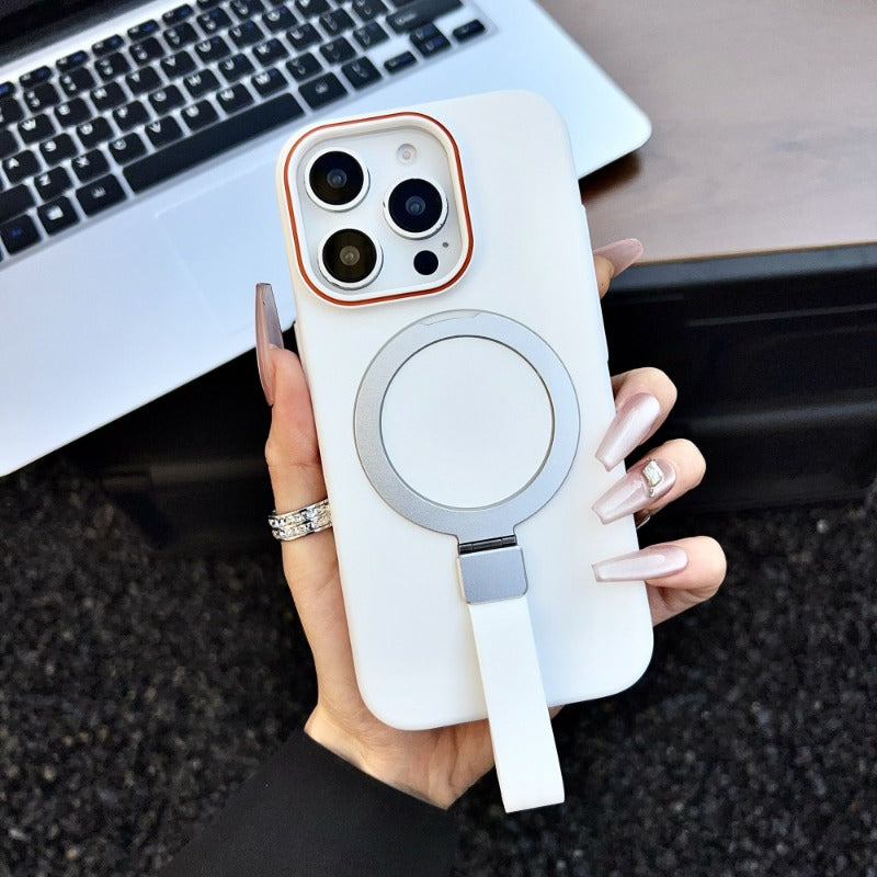 Magnetic Bracket Phone Case For iPhone