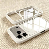 Transparent Wireless Charge Phone Case For iPhone