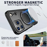 360° Magnetic Bracket Phone Case For iPhone