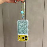 Foil-textured Phone Case For iPhone