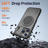 360° Magnetic Bracket Phone Case For iPhone