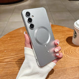 Luxury Matte Magnetic Phone Case for Samsung