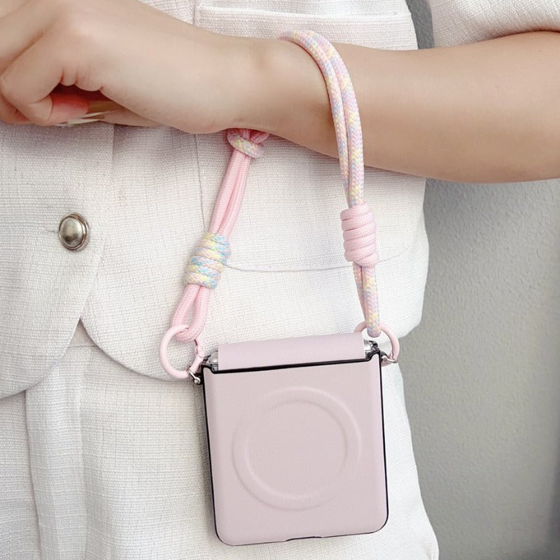 Simple Magnetic Phone Case For Samsung Z Flip 7 6 5 4 3
