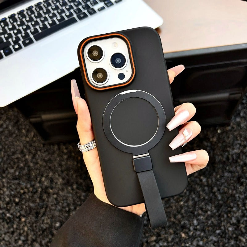 Magnetic Bracket Phone Case For iPhone