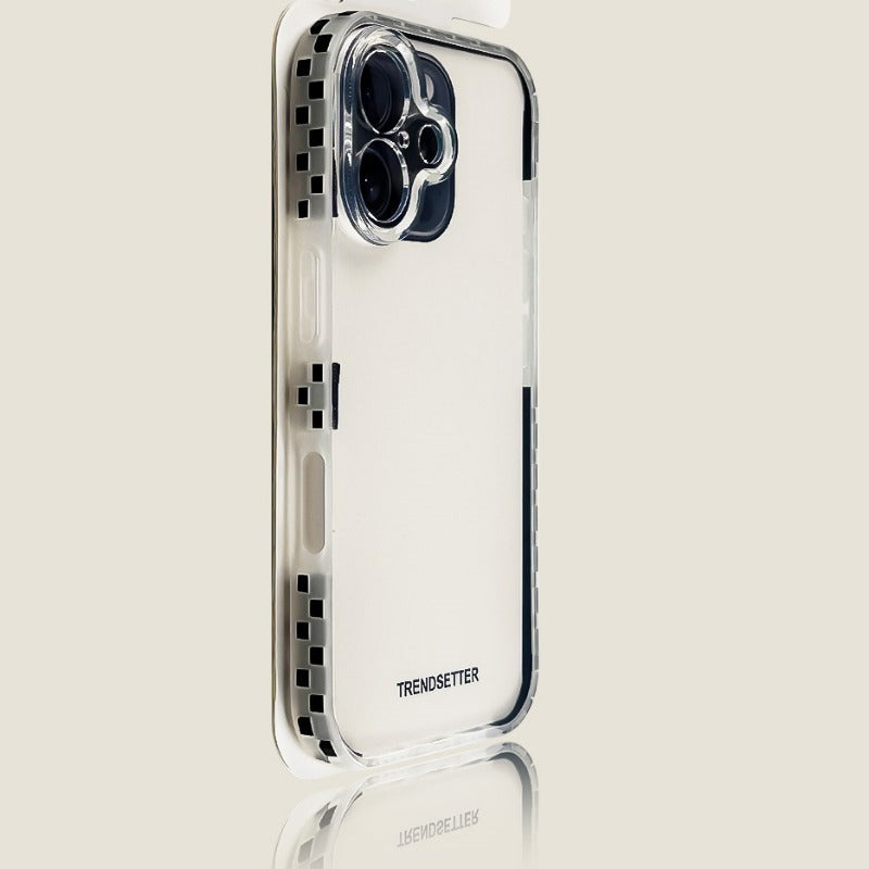 Ultra-thin Ice-feel Transparent Phone Case For iPhone