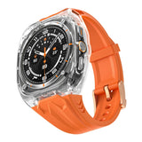 Transparent One-Piece Watch Strap Protective Case For iWatch