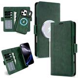 2 in 1  Wallet Magnetic Case For iPhone