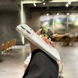 Large-view, Thin, Frosted Silicone Phone Case For iPhone