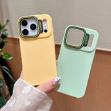 Solid Color Shockproof Phone Case For iPhone