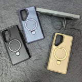 Magnetic Ring Holder Case For Samsung