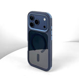 2-in-1 Magnetic Transparent Phone Case For iPhone