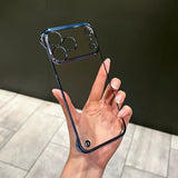 Ultra-thin Bezel-less Phone Case For iPhone
